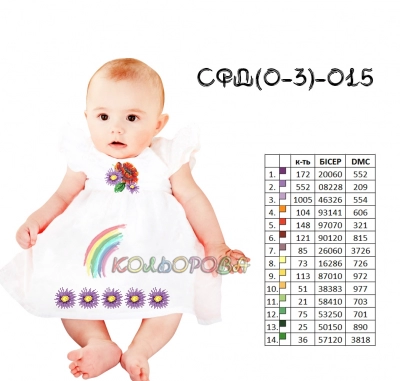 Сарафан дитячий СФД-015 (0-3 р.)